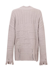 A Cold Wall Textured Mock Neck Knit<br>