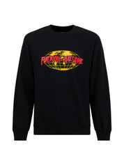 Fucking Awesome FA WORLD LOGO CREWNECKBLK
