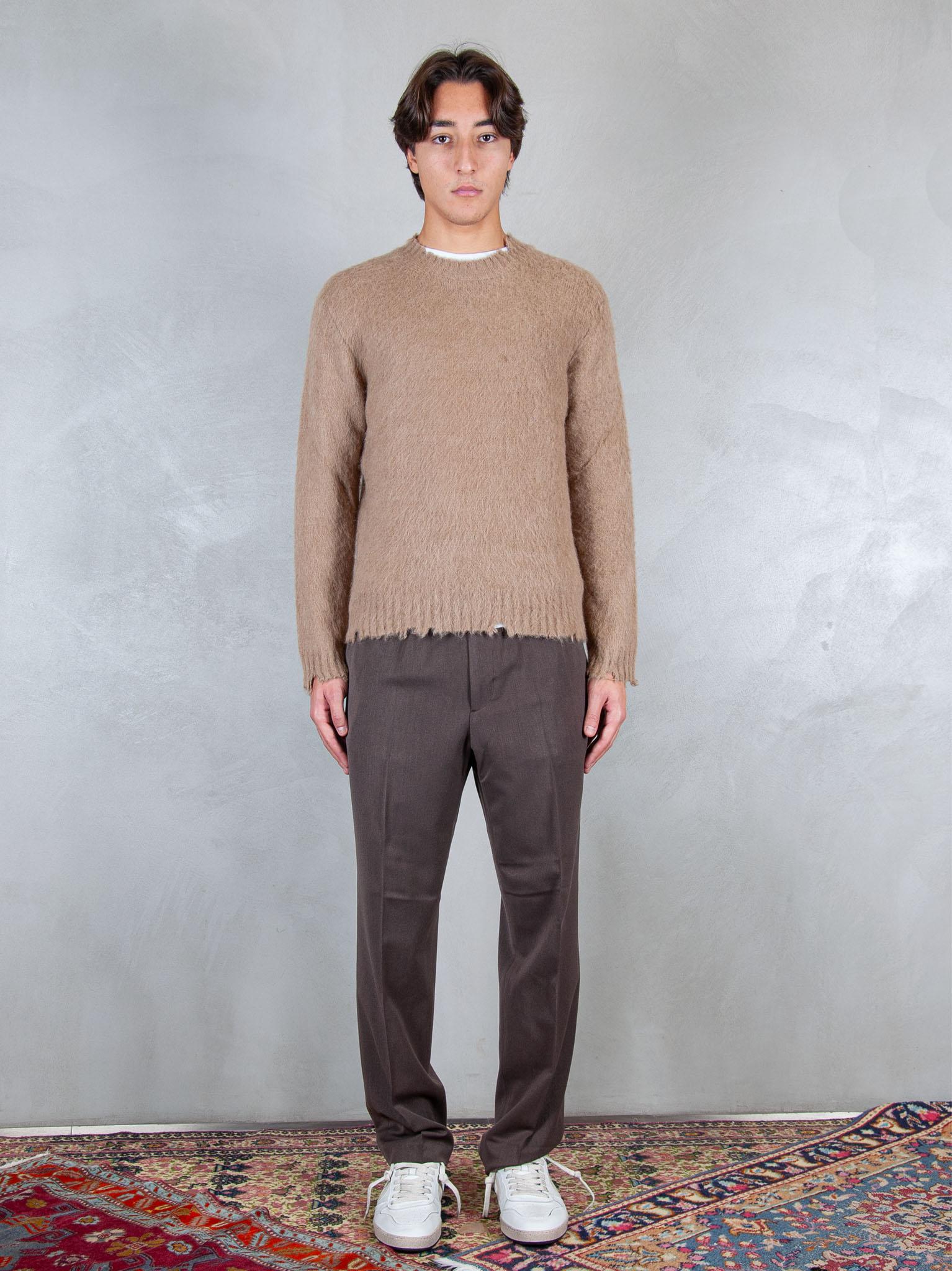 Maglia girocollo brushed DW24M050057 121 Diana Studio