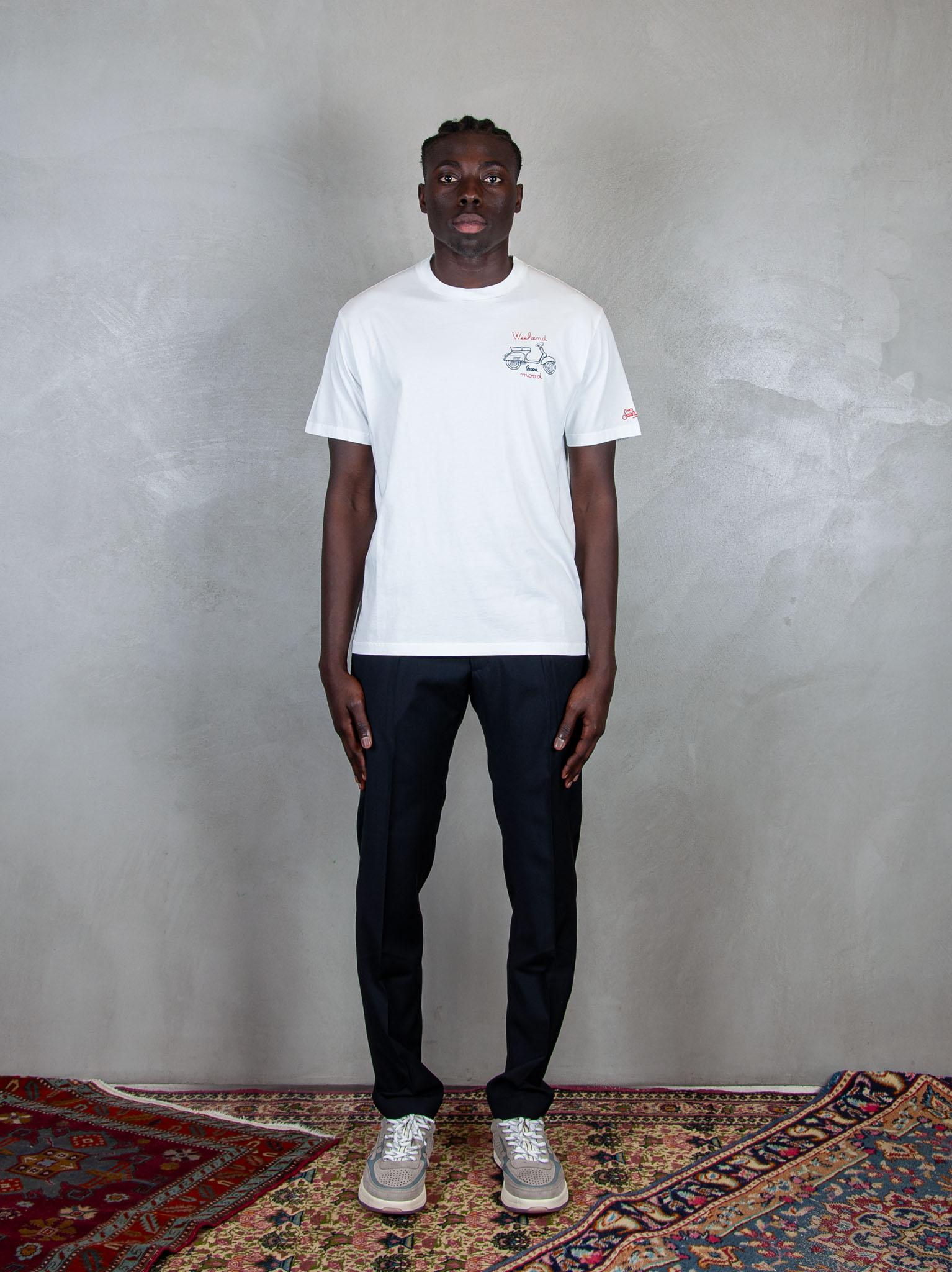 tshirt man TSHM001 02653H MC2 St Barth
