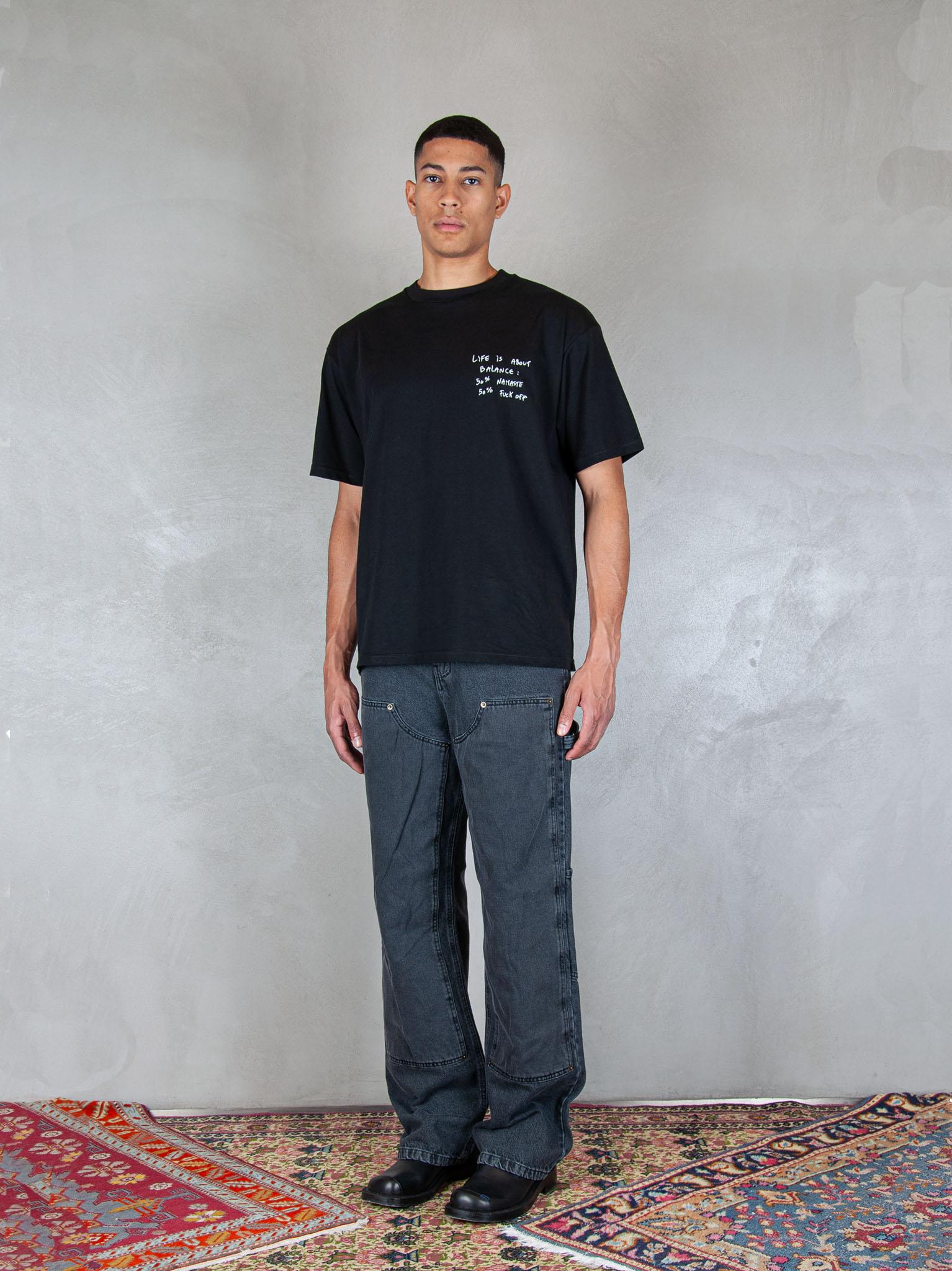 Work Double Knee WORK BLK Hi Five