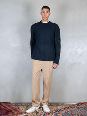 Crewneck Fleece knit KN307A-006170A 888 C.P. company