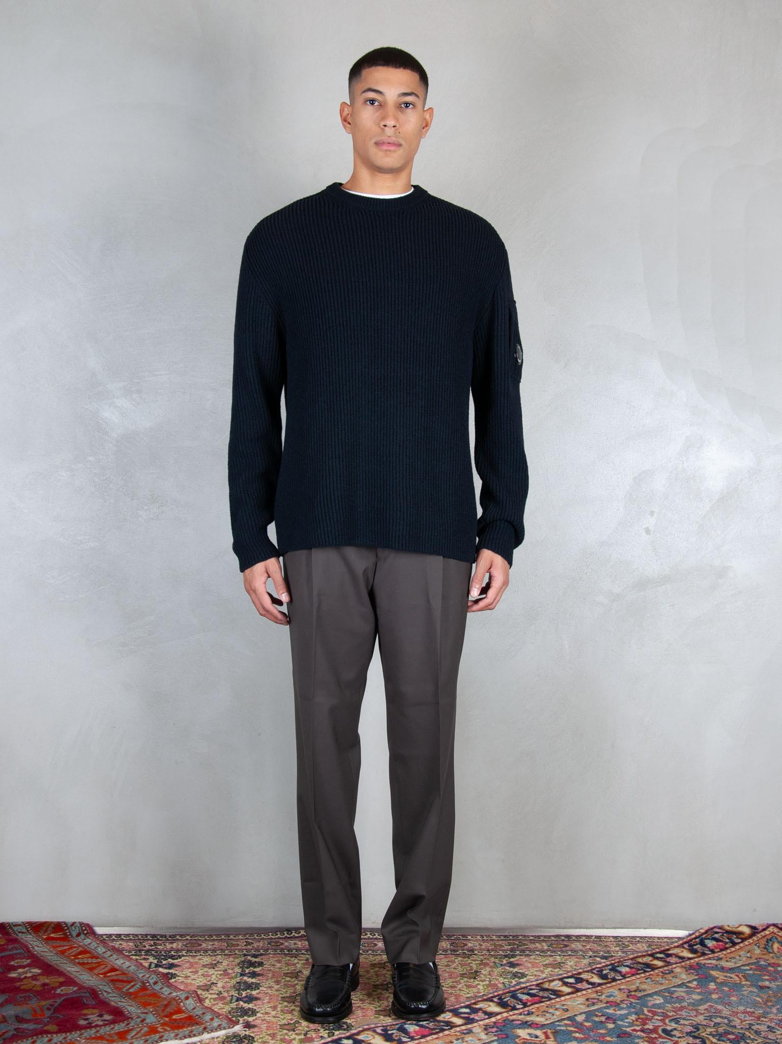 Crewneck Fleece knit KN307A-006170A 999 C.P. company