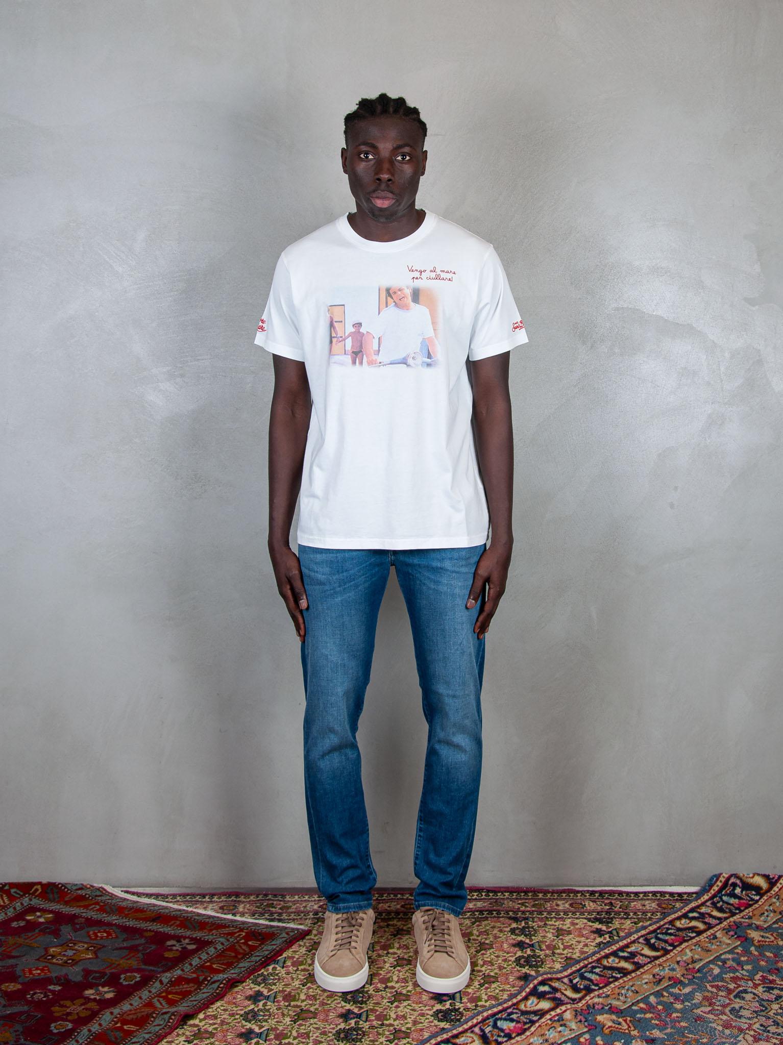 tshirt man TSHM001 05593H MC2 St Barth
