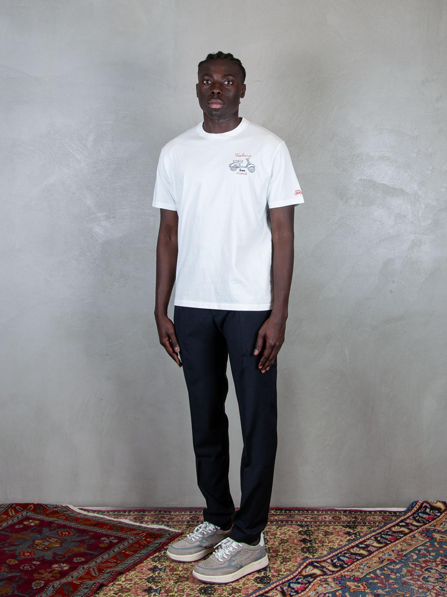tshirt man TSHM001 02653H MC2 St Barth