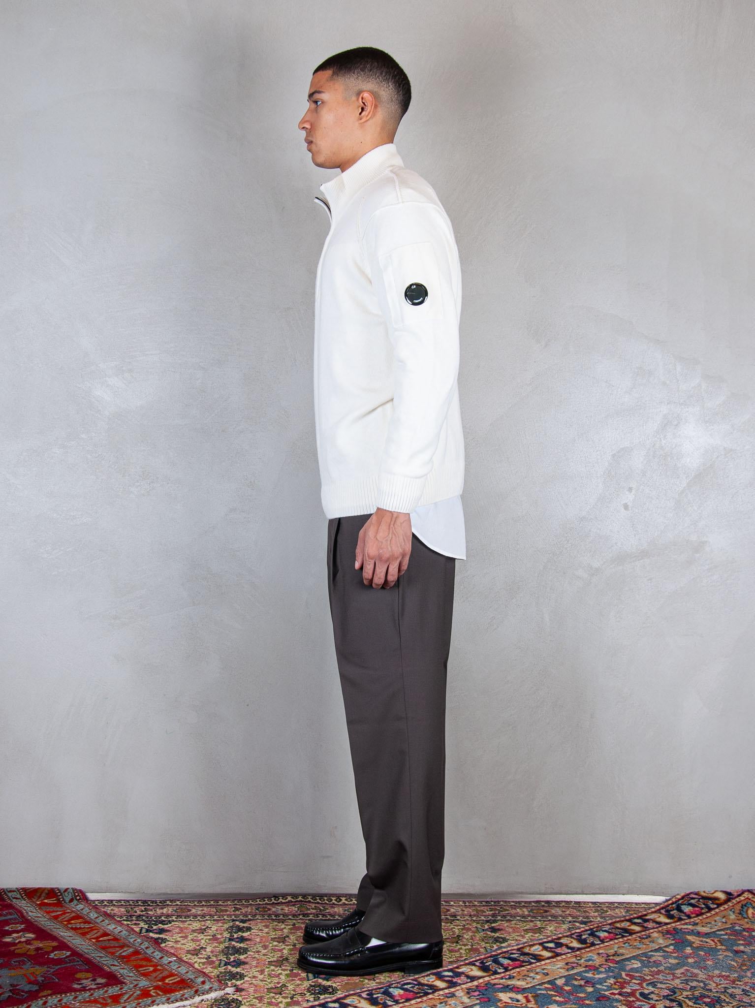 Lambswool half zip KN709A-110149A 103 C.P. company