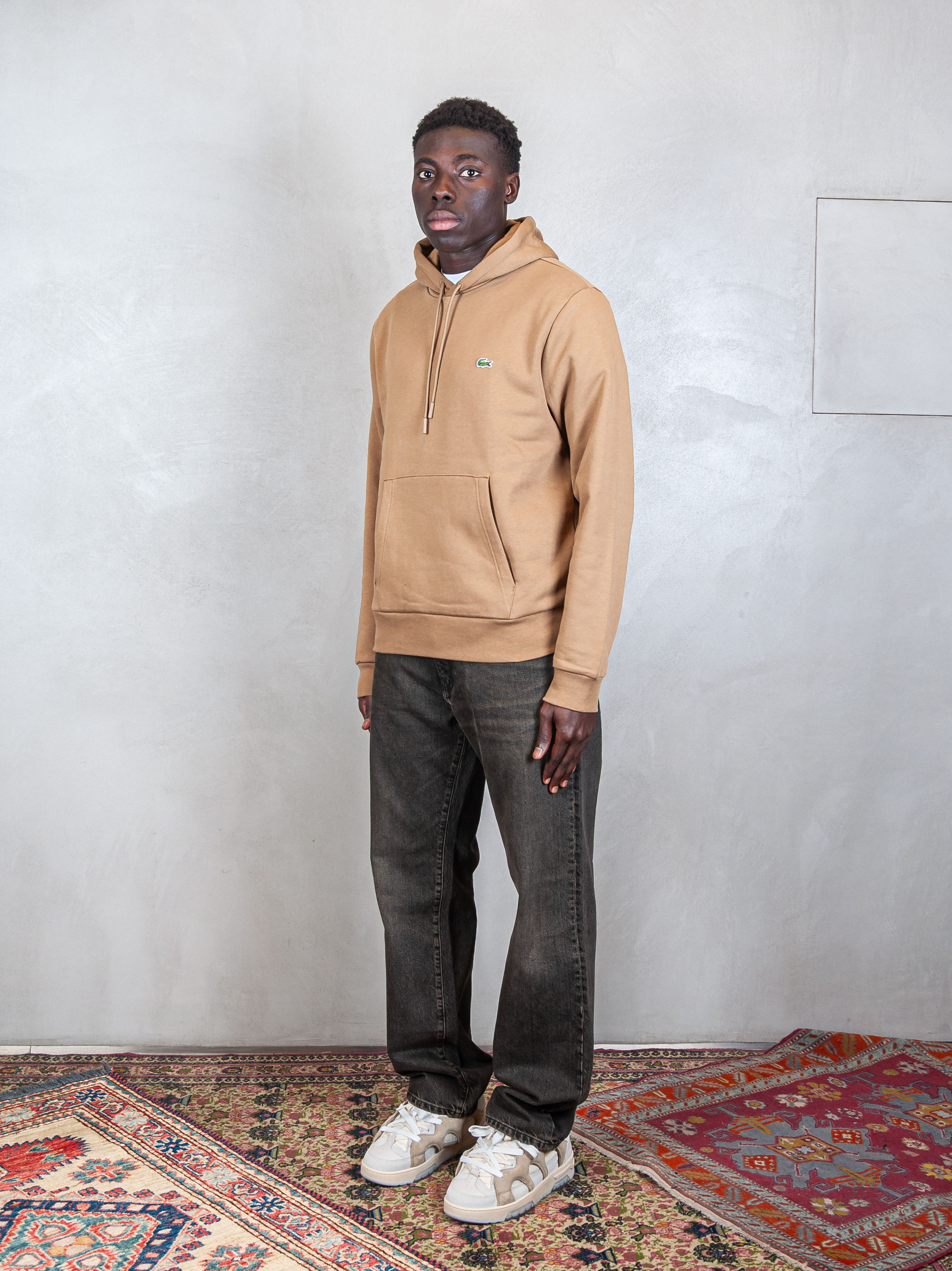 Felpa con cappuccio HS9623 SIX Lacoste