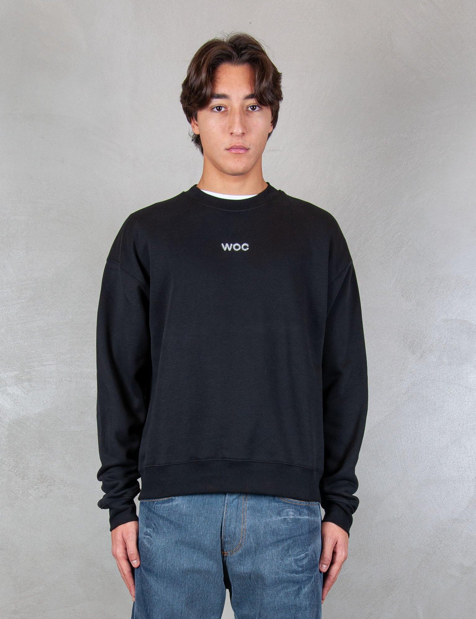 Atlanta crewneck SW021FL NERO WOC