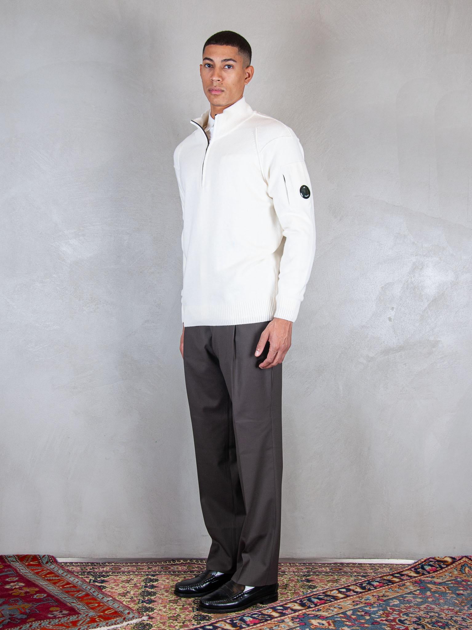 Lambswool half zip KN709A-110149A 103 C.P. company