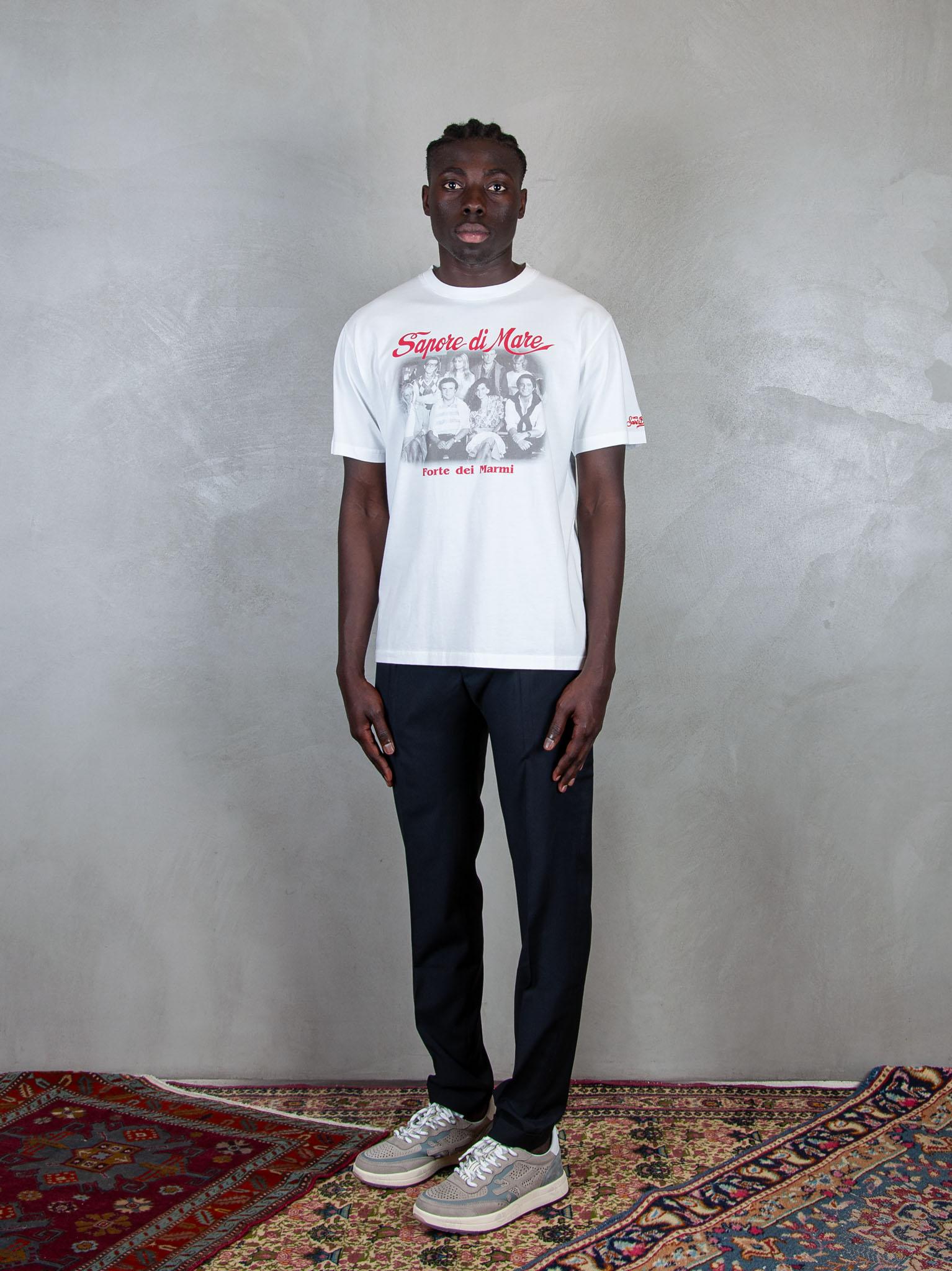 tshirt man TSHM001 05590H MC2 St Barth