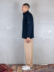 Wool Felted polo KN199A-110468A 888 C.P. company