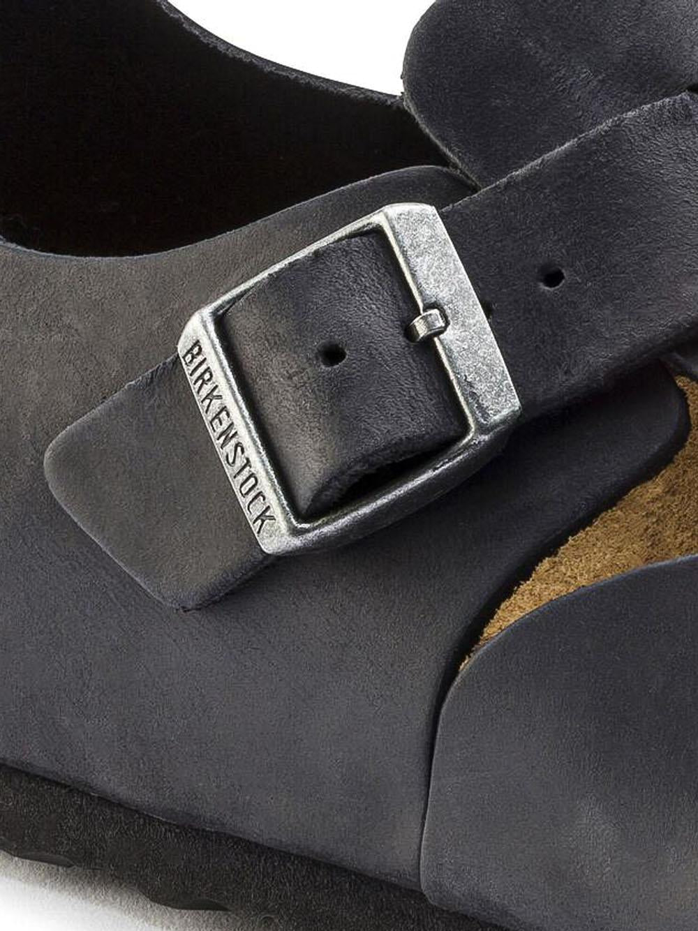 London LONDON OILED LTHR-BLACK Birkenstock