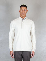 Wool Felted polo KN199A-110468A 103 C.P. company