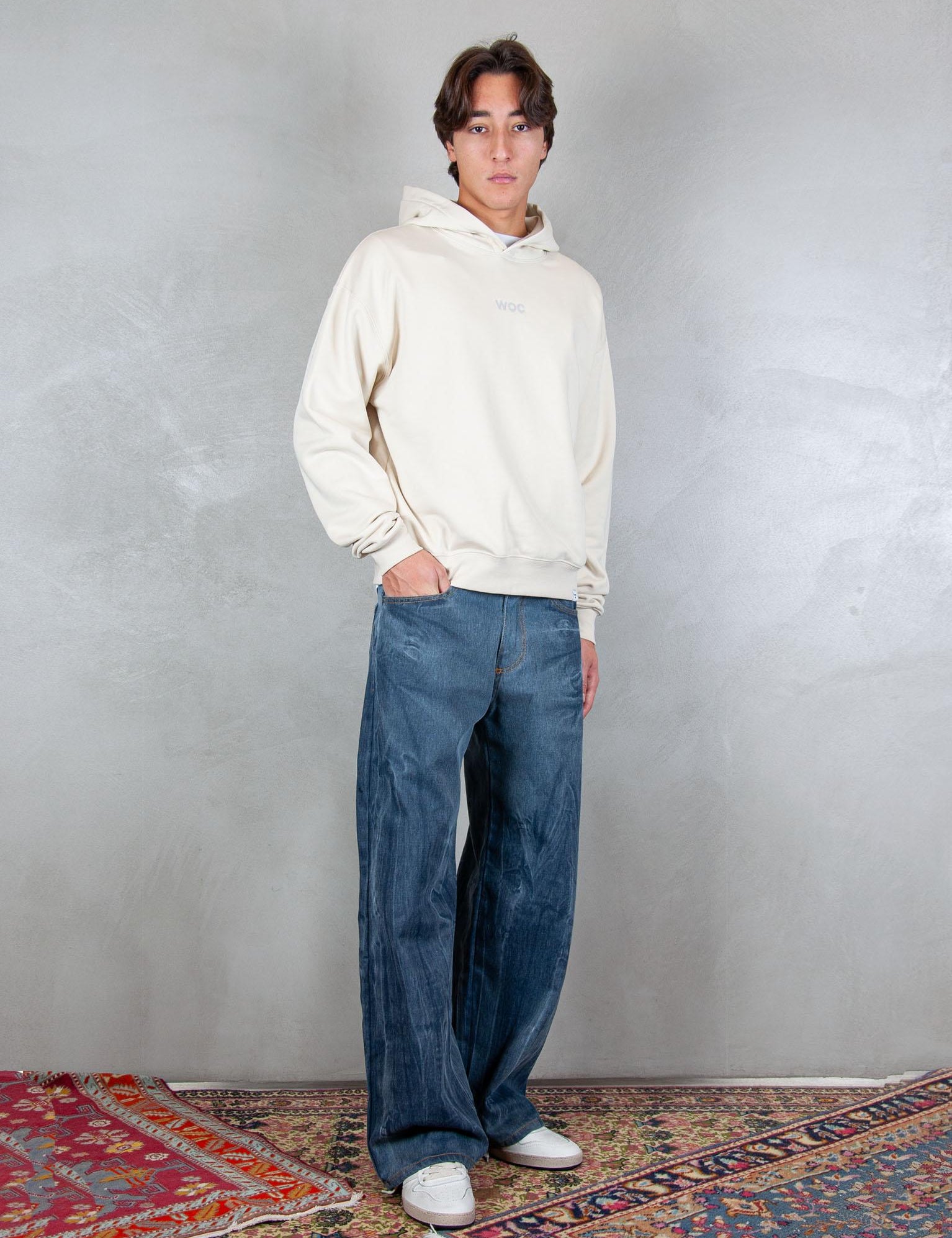 Phoenix hoodie SW037FL BURRO WOC