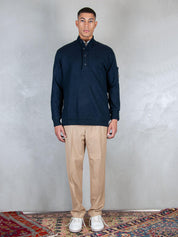 Wool Felted polo KN199A-110468A 888 C.P. company