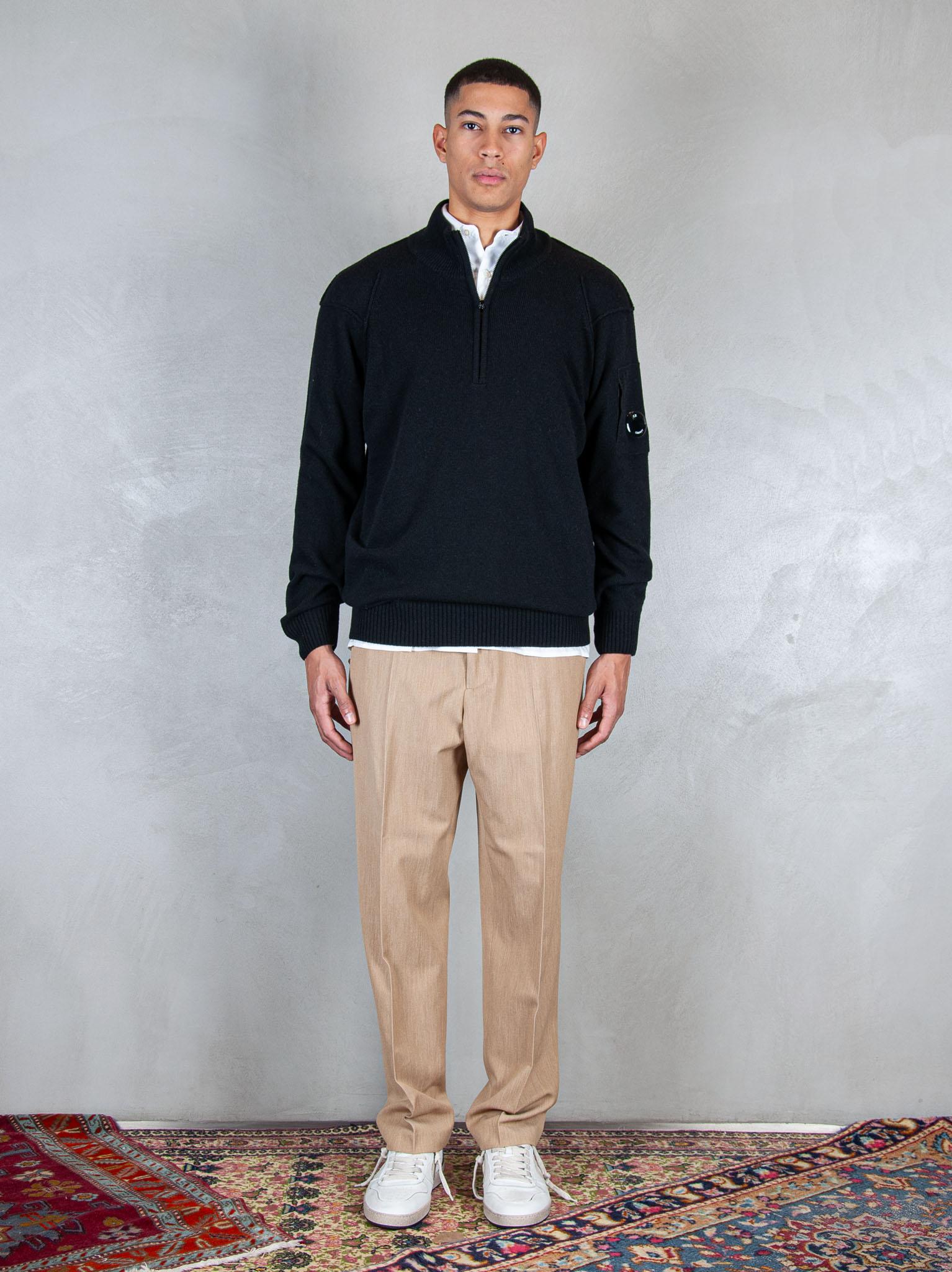 Lambswool half zip KN709A-110149A 999 C.P. company