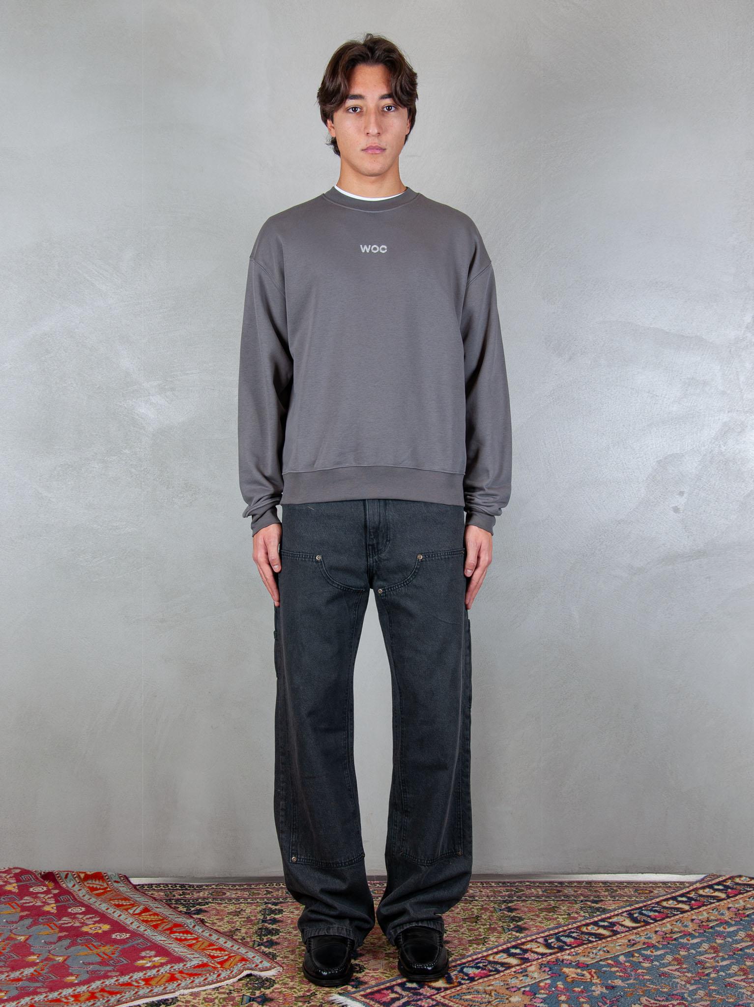 Atlanta crewneck SW021FL GRIGIO WOC