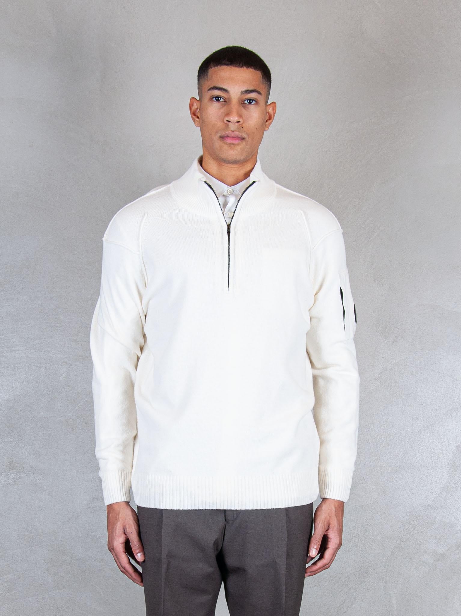 Lambswool half zip KN709A-110149A 103 C.P. company