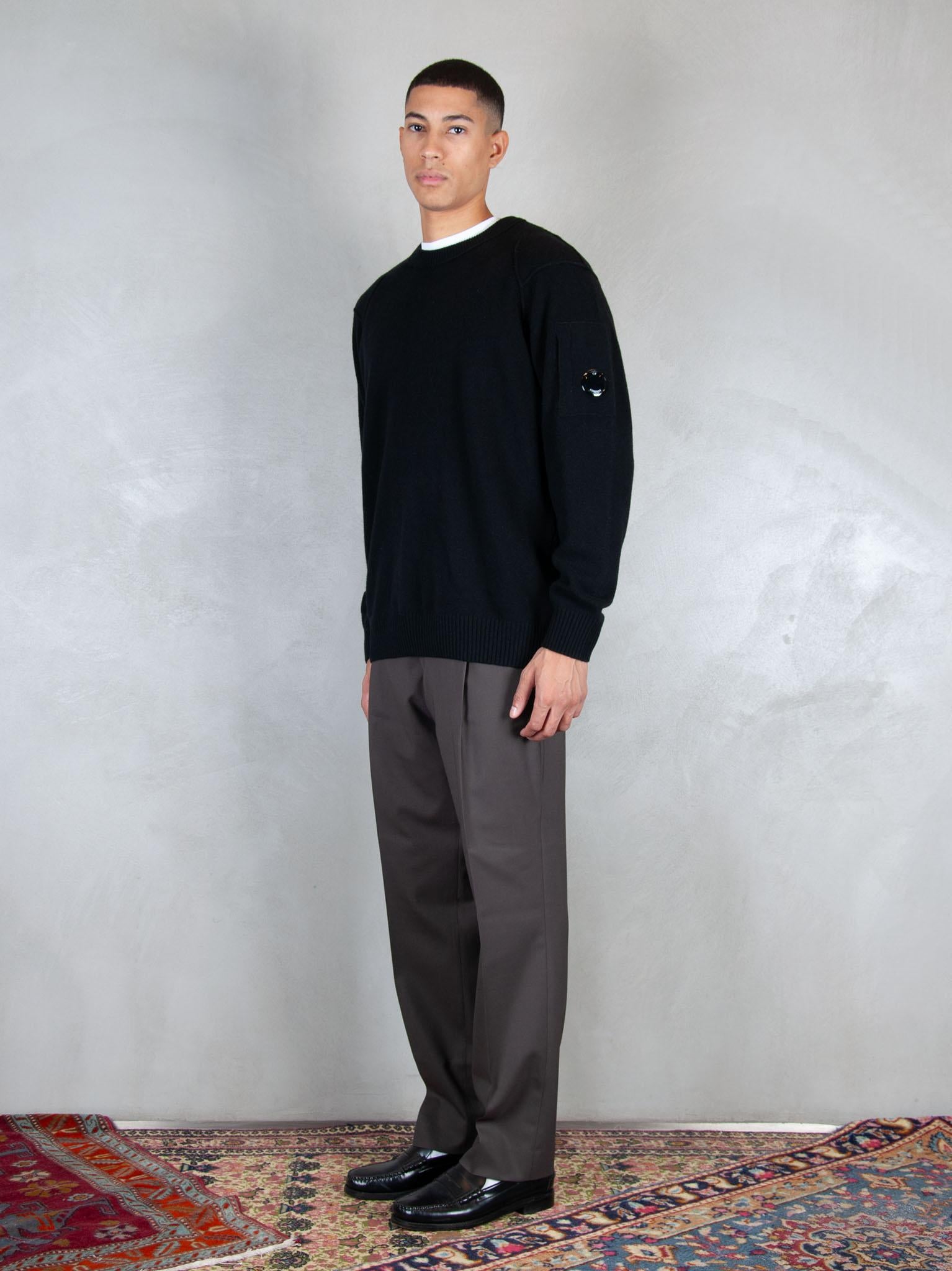Lambswool knit KN707A-110149A 999 C.P. company