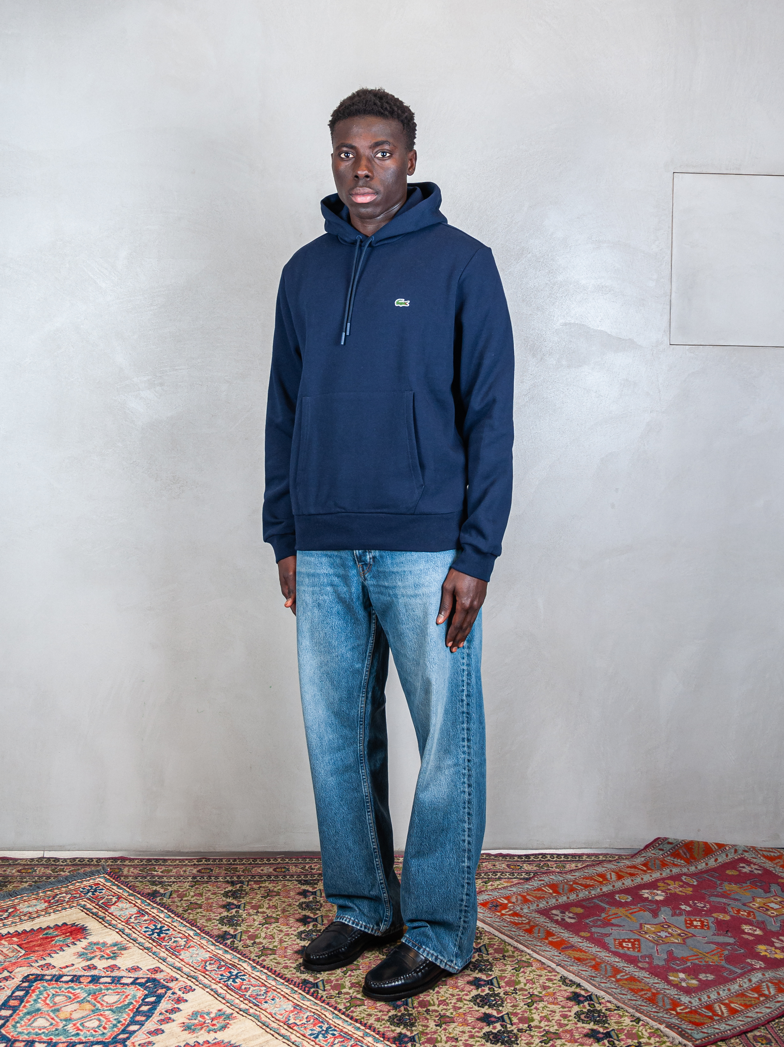 Felpa con cappuccio HS9623 166 Lacoste