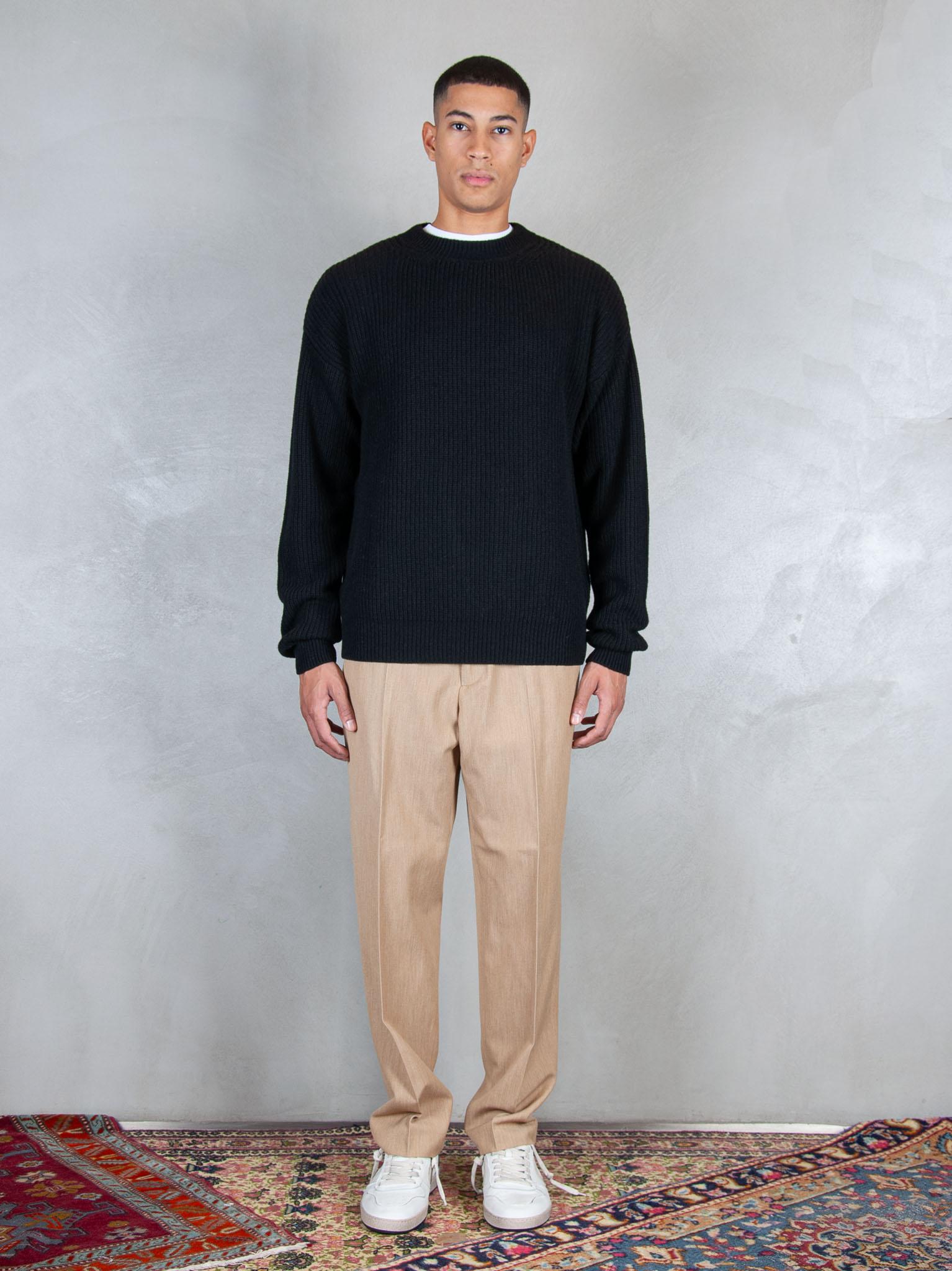 Maglia girocollo costa inglese DW22M050001 300 Diana Studio