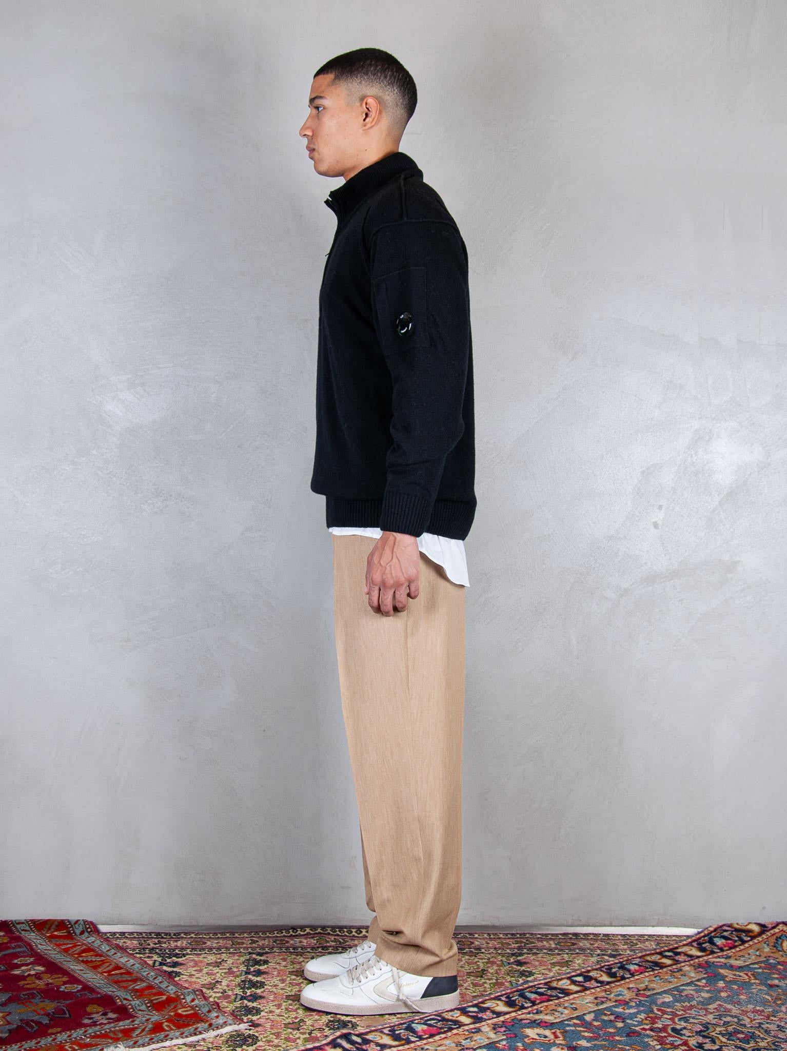 Lambswool half zip KN709A-110149A 999 C.P. company