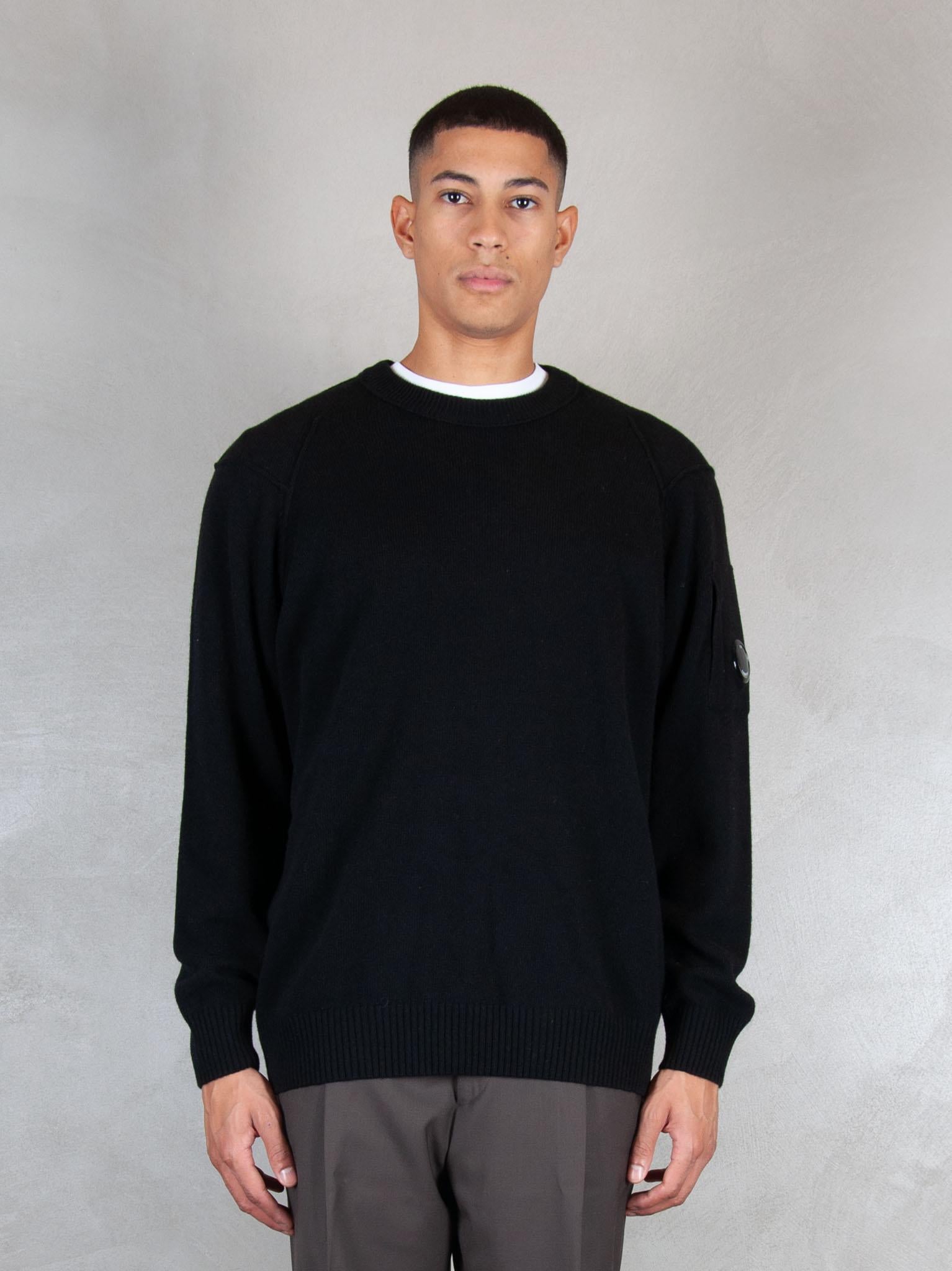 Lambswool knit KN707A-110149A 999 C.P. company