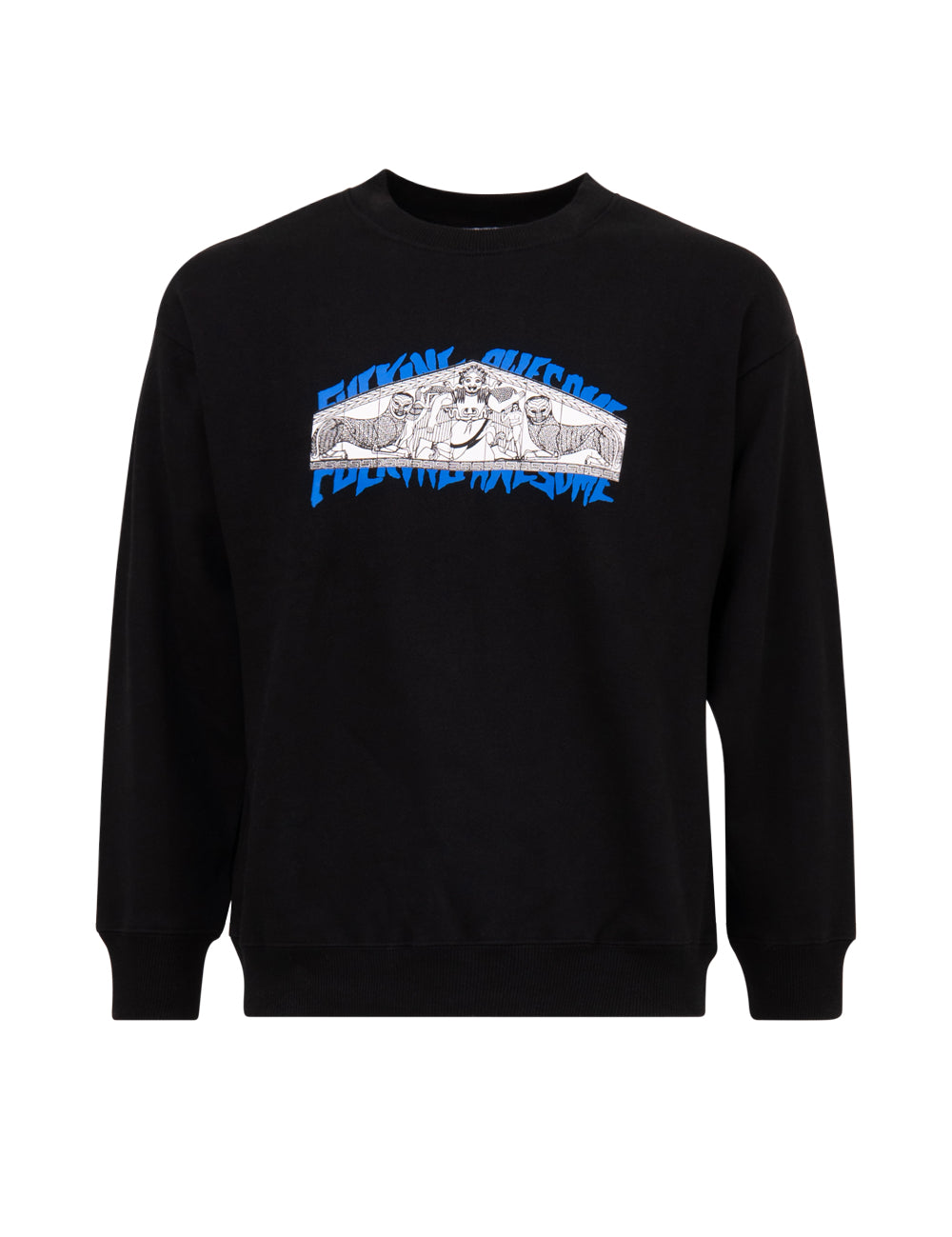 Fucking Awesome FRESCO CREWNECKBLACK