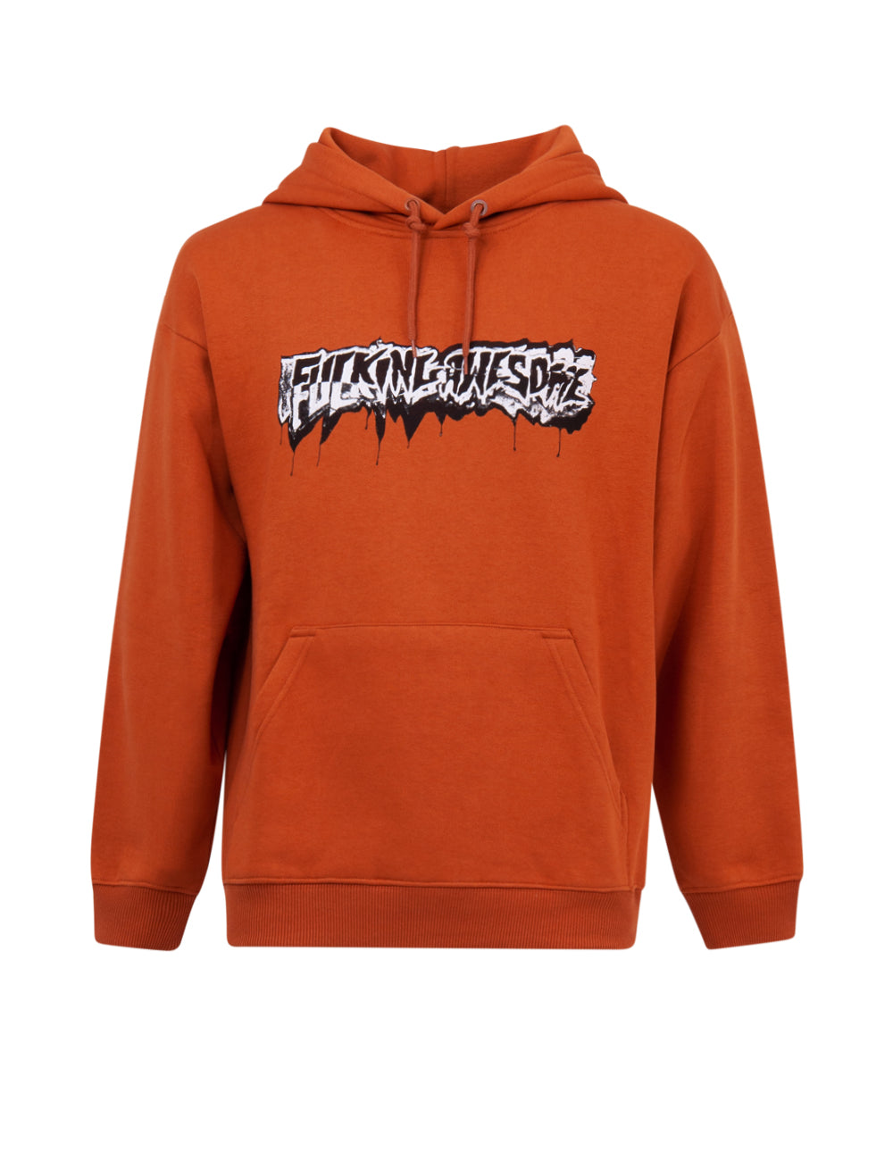 Fucking Awesome DILL CUT UP LOGO HOODED SWEATSHIRTADOBE