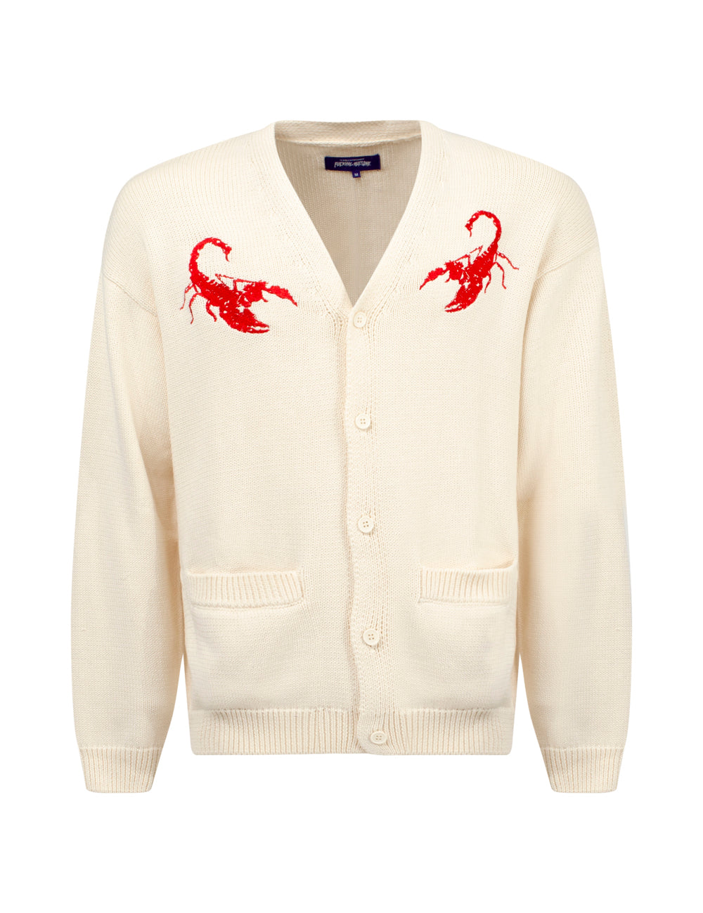 Fucking Awesome EMBROIDERED SCROPION CARDIGANCRM