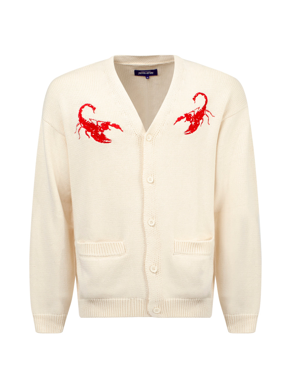 Fucking Awesome EMBROIDERED SCROPION CARDIGANCRM