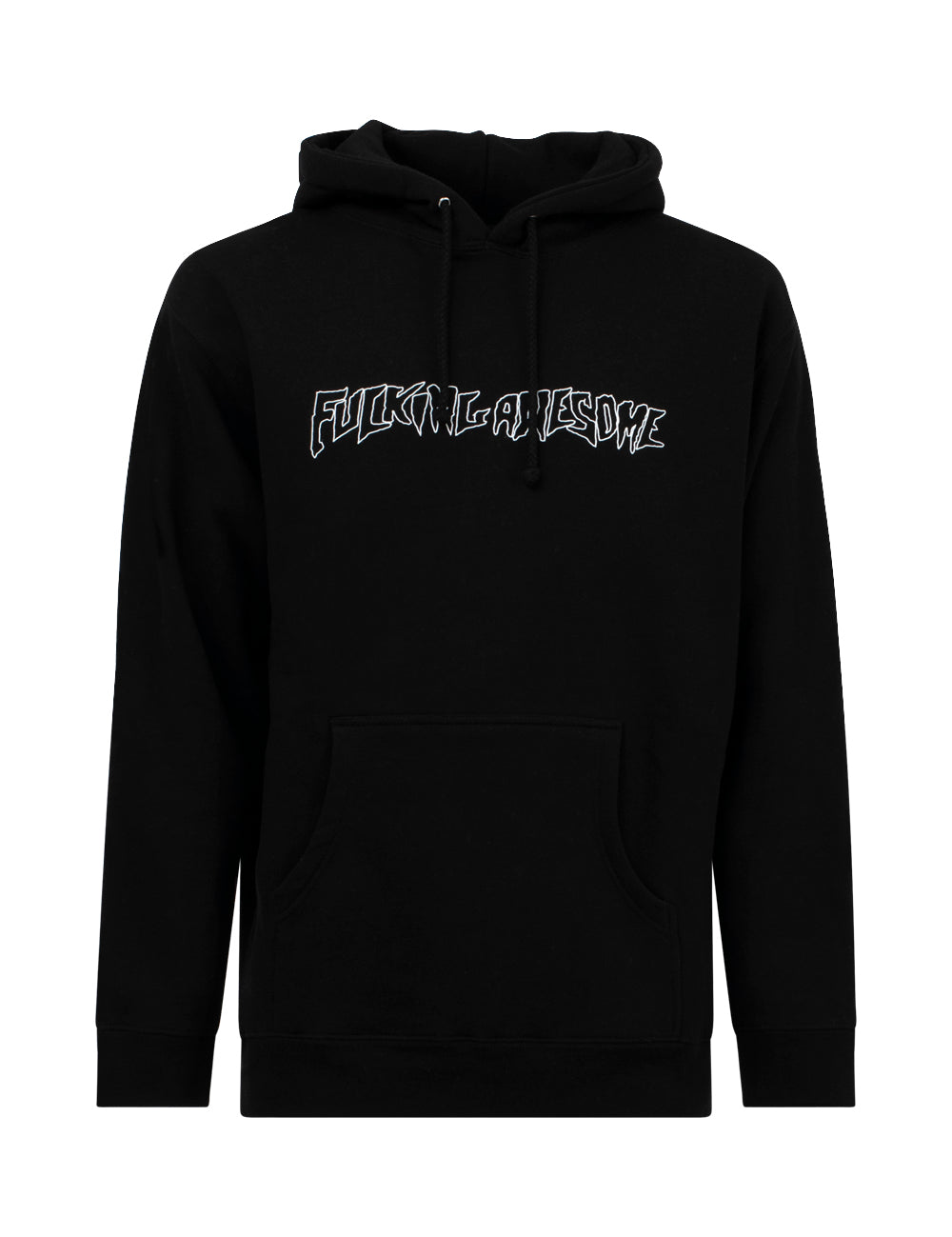 Fucking Awesome OUTLINE STAMP HOODIEBLK