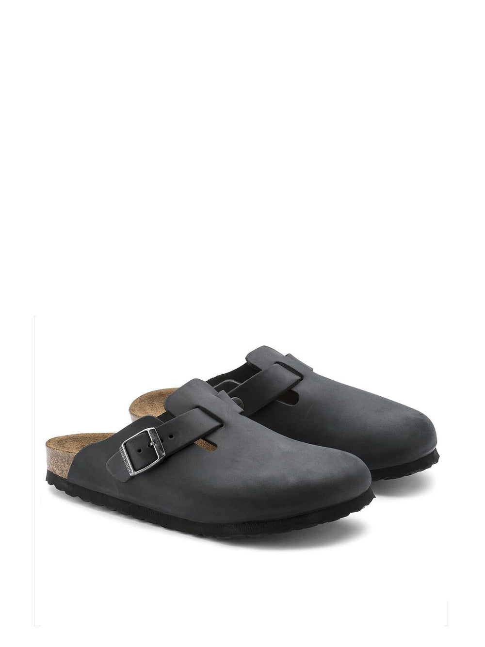Birkenstock BOSTONOILED LTHR-BLACK