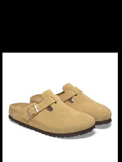 Birkenstock BOSTONSUEDE-LATTE