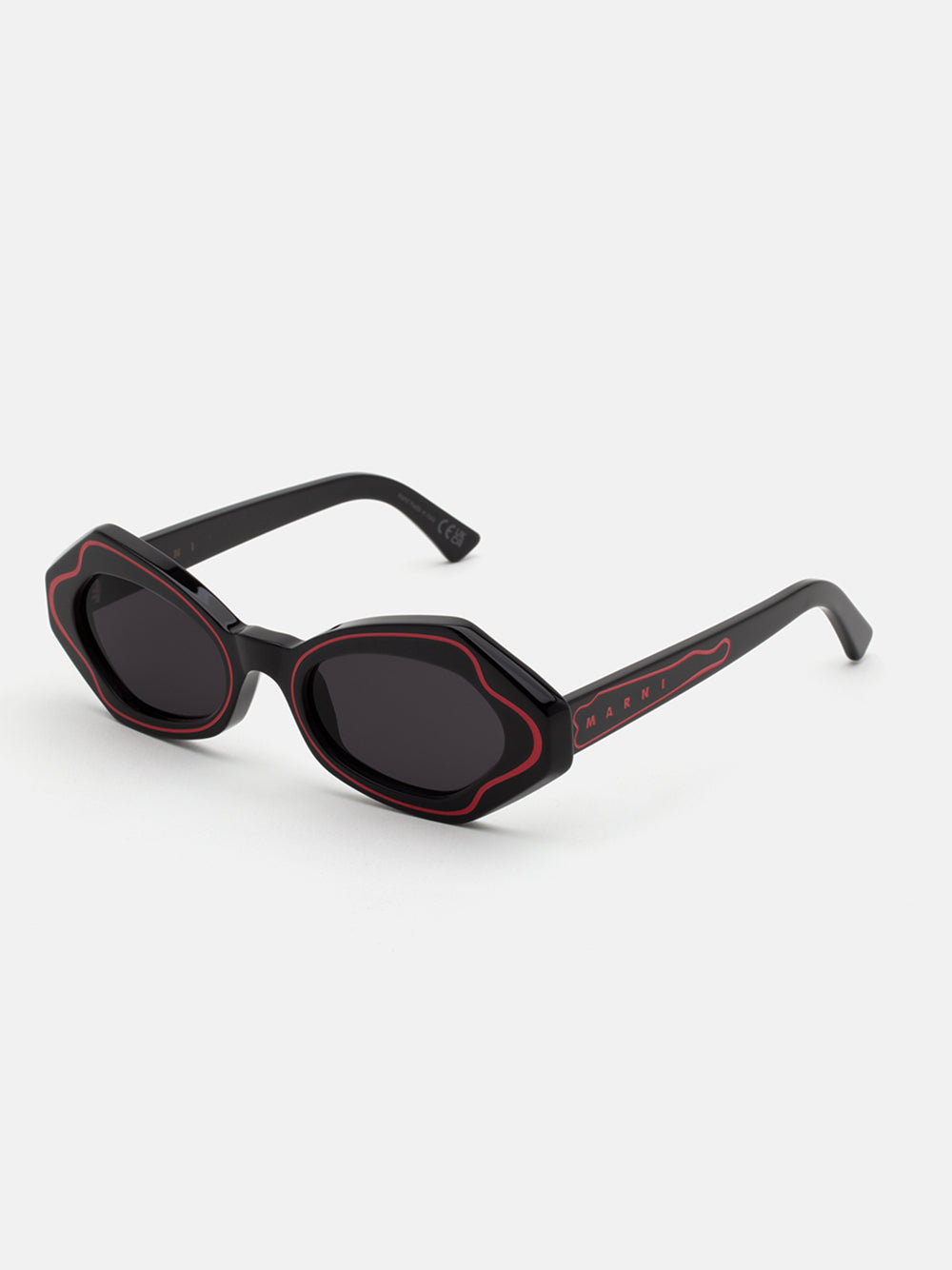 Marni UNLAHANDBLACK/RED