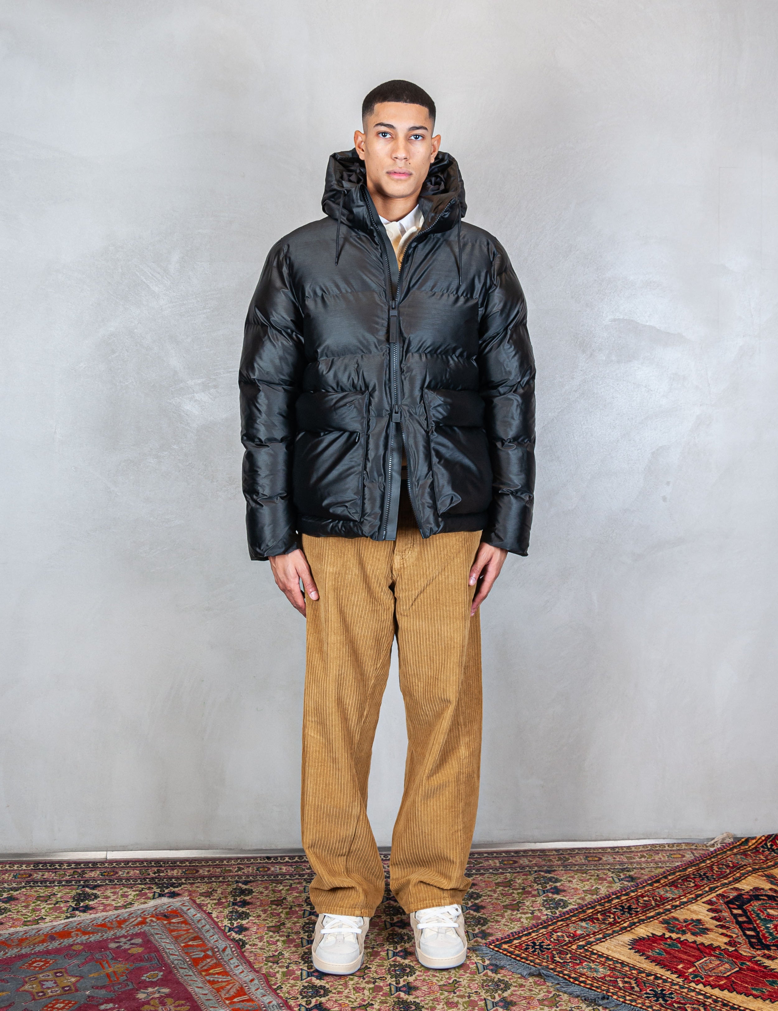 Rains ALTA PUFFER CARGOBLACK