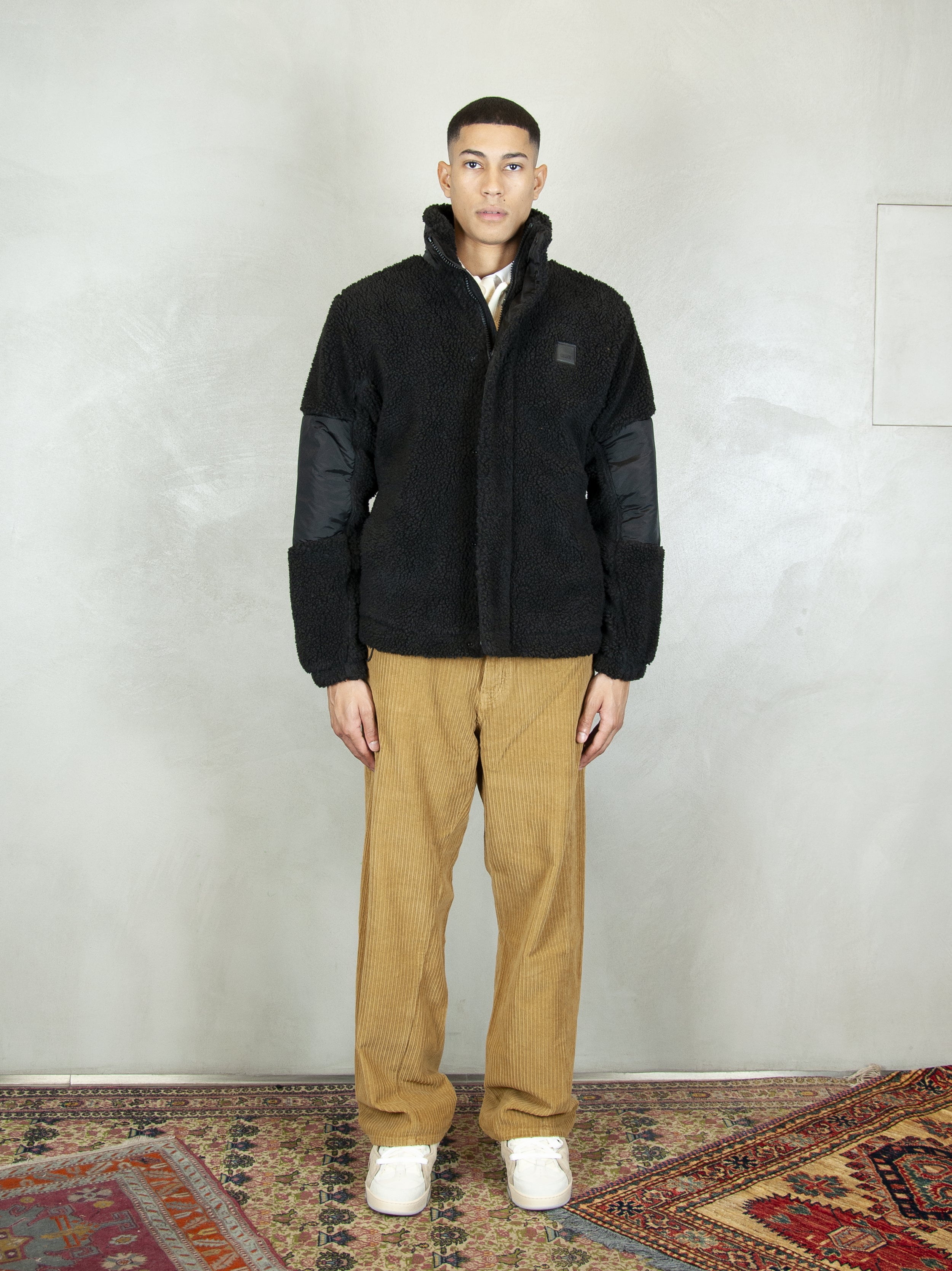 Rains KOFU FLEECE JACKETBLACK