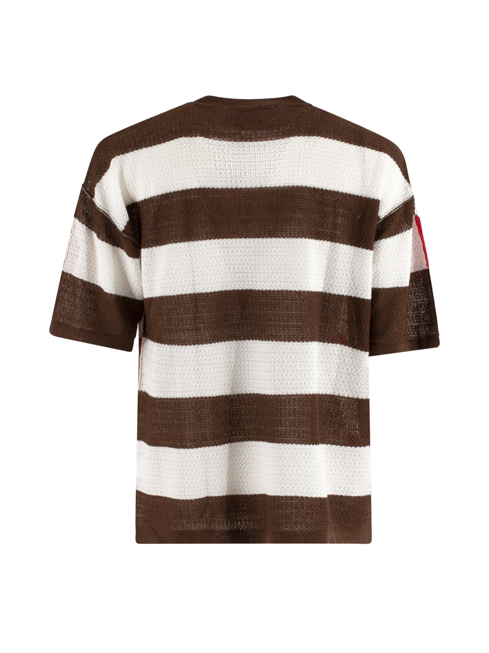 Combination Knit T-Shirt