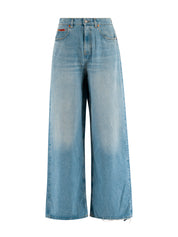 Extended Wide Leg Jeans