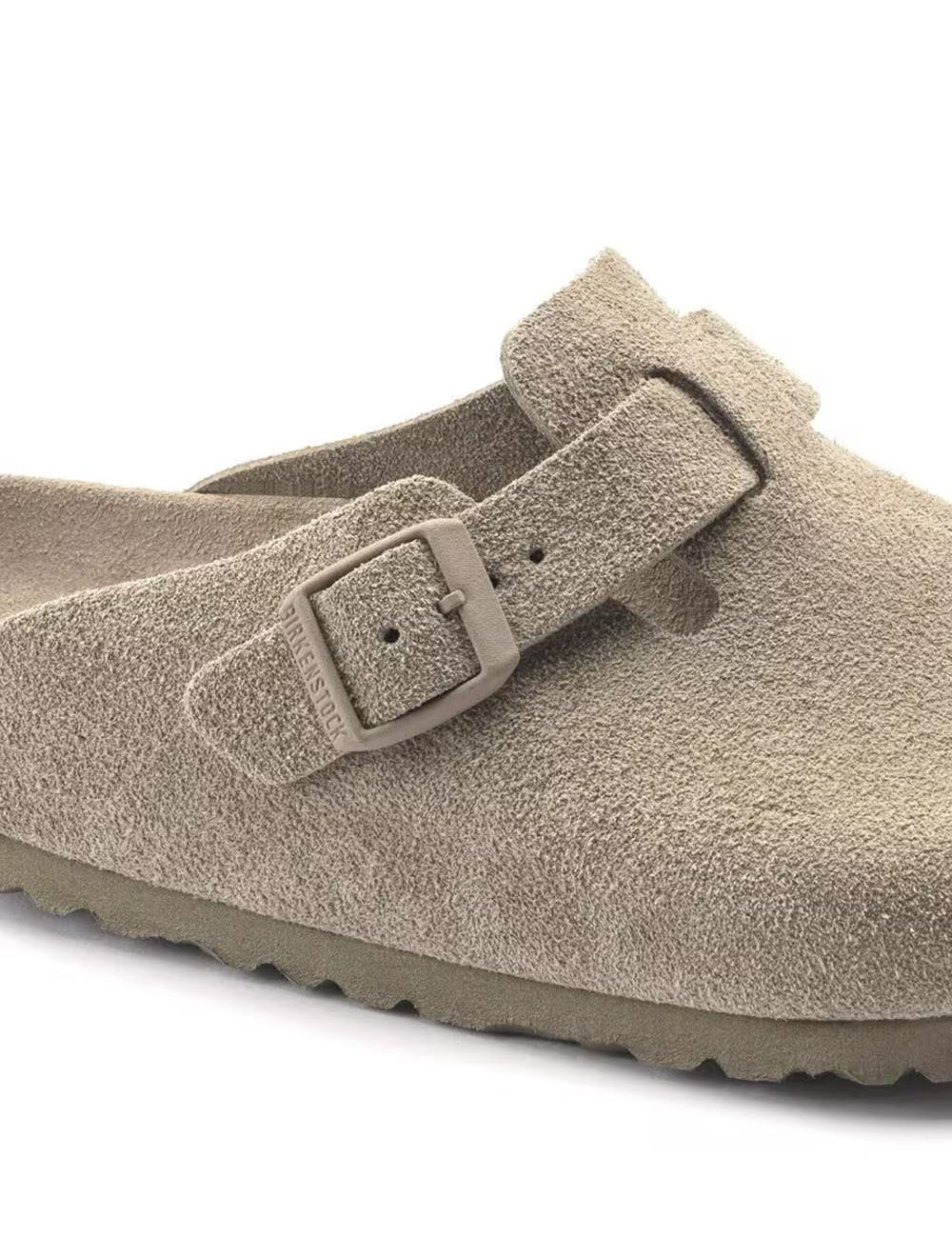 Birkenstock BOSTON-SUEDEFADED KHAKI