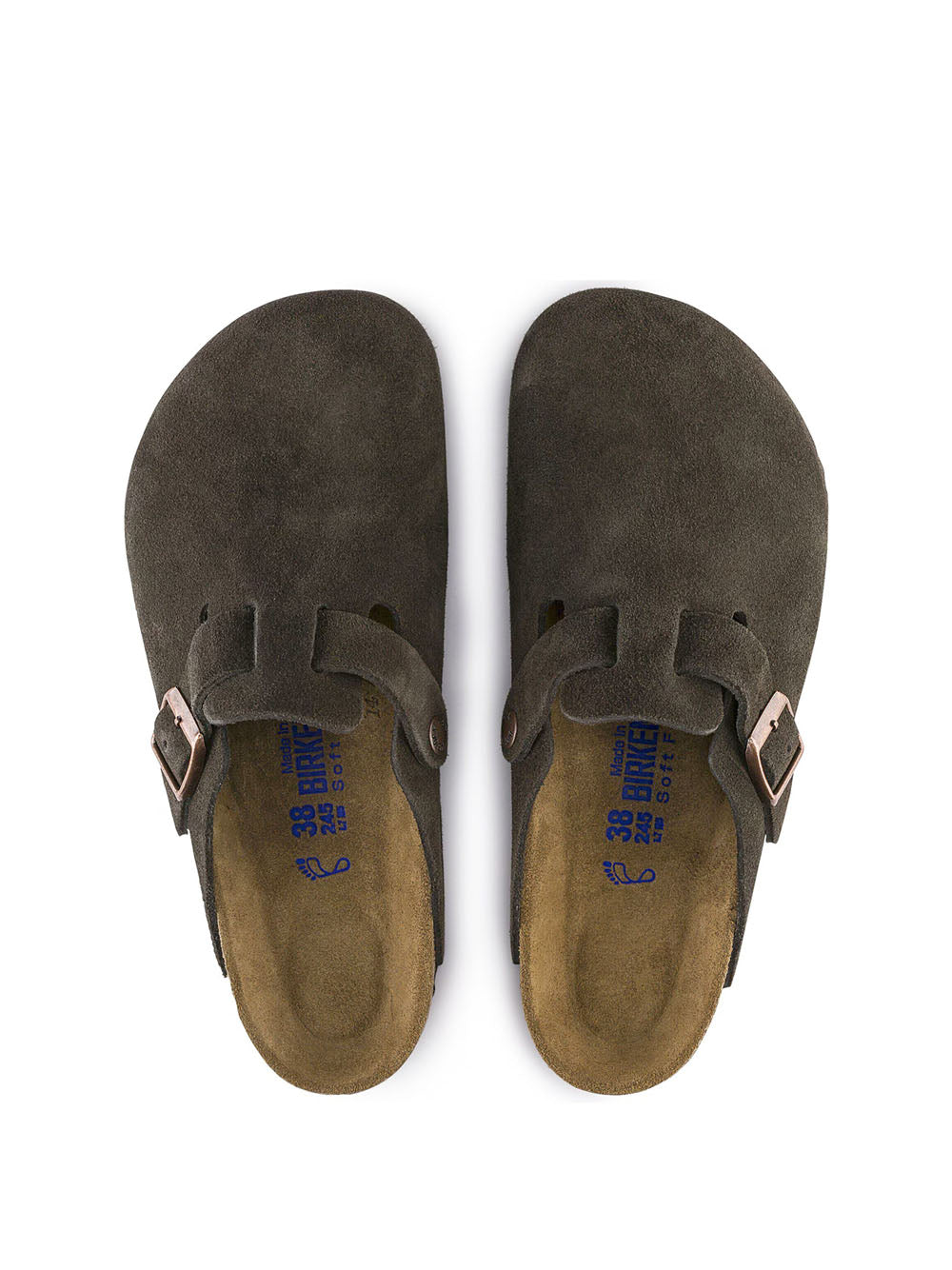 Birkenstock Boston Suede BOSTON SUEDE-MOCCA Birkenstock 