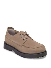 Birkenstock <BR/>Highwood Moc HIGHWOOD MOC SUEDE LTHR-GRAY TAUPE Birkenstock 
