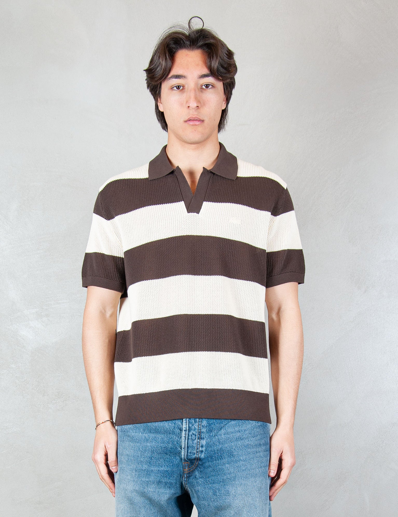 >Maglia Polo Collo Capri AH2561 4I9 Lacoste 