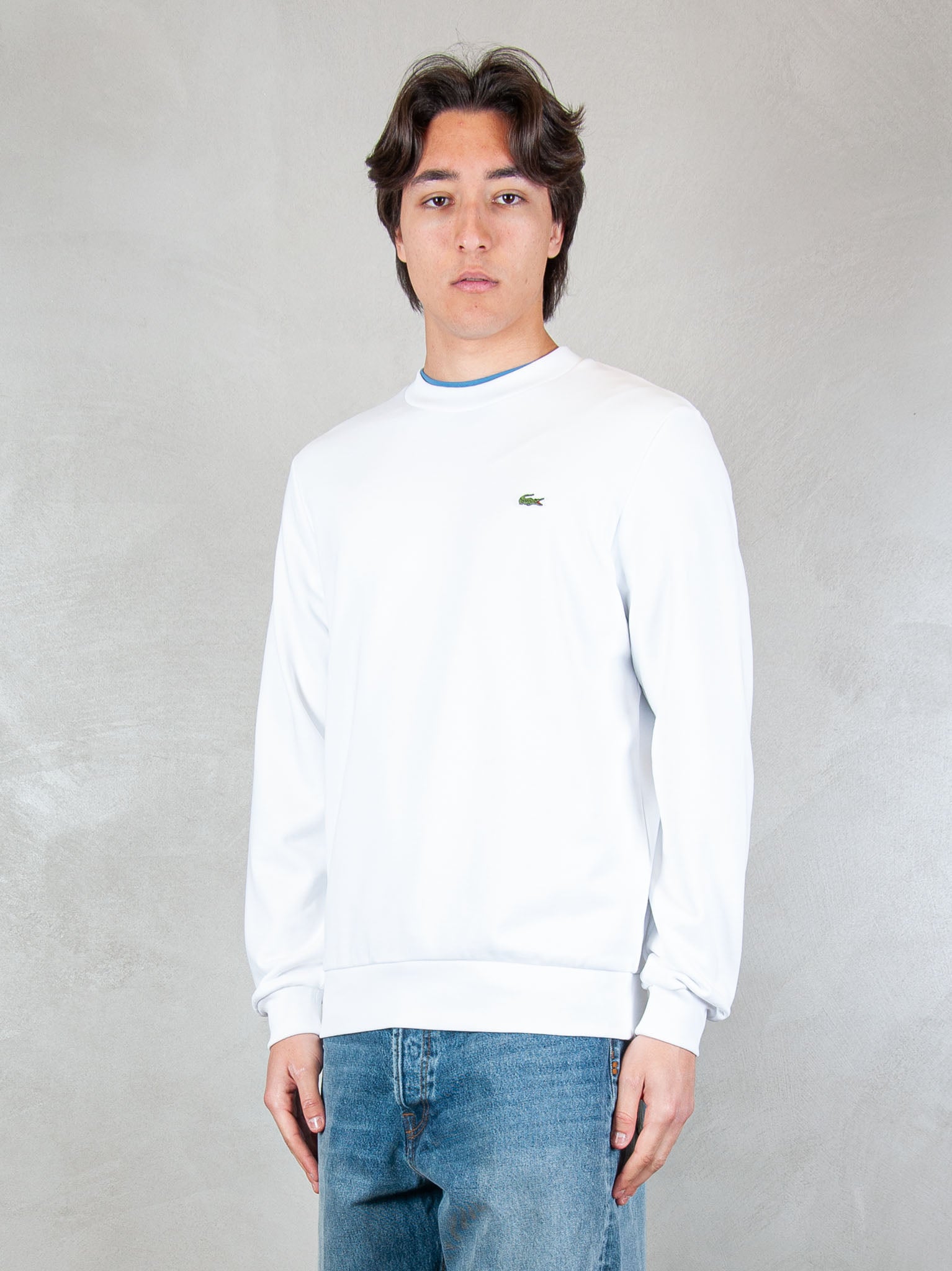 Lacoste Felpa Girocollo SH9801 001 Lacoste 