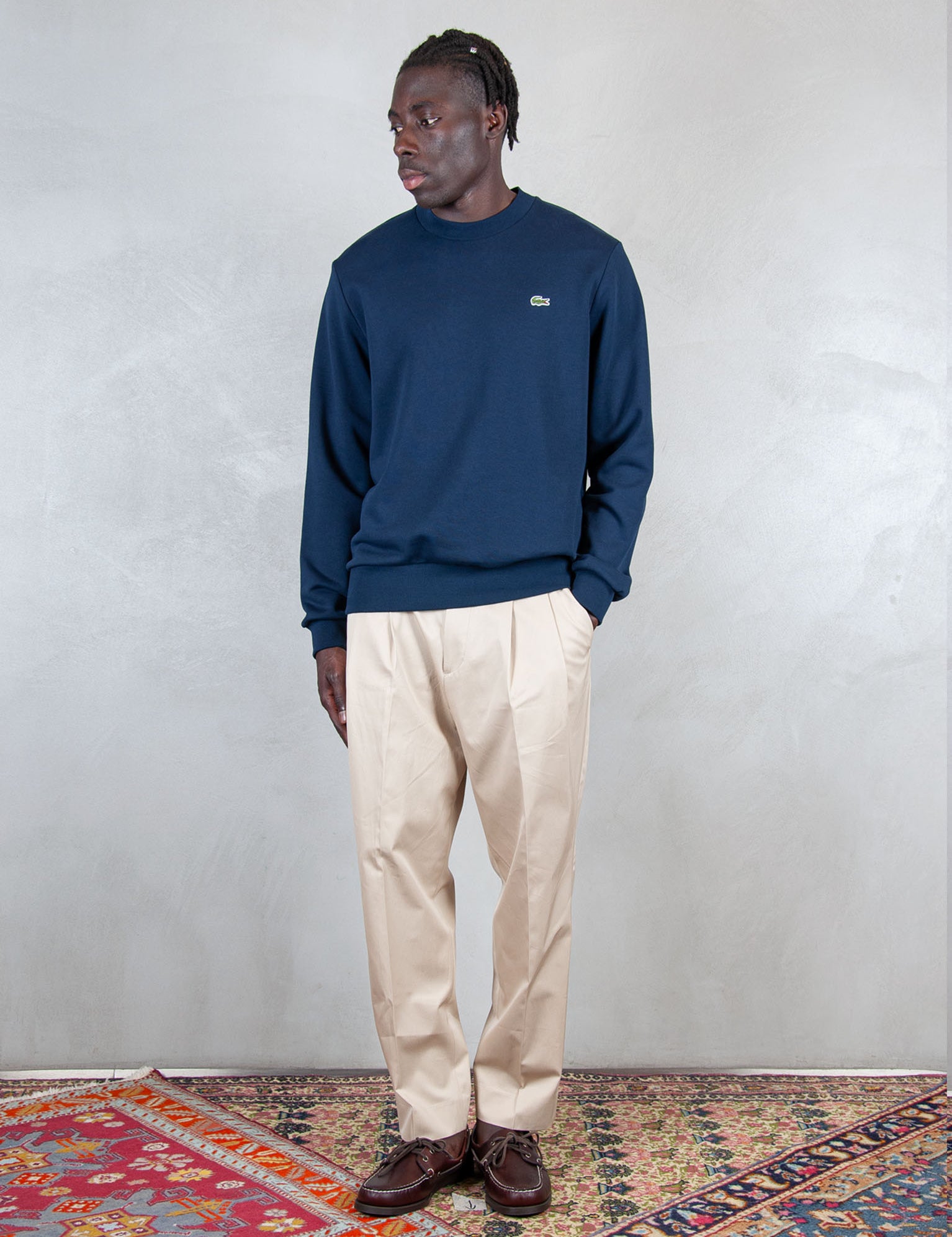 >Felpa Girocollo SH9801 166 Lacoste 