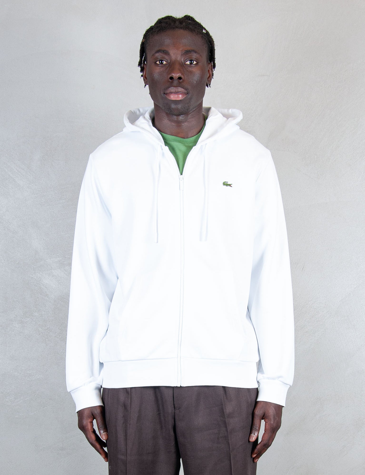 >Felpa Giubbotto Zip SH9809 001 Lacoste 