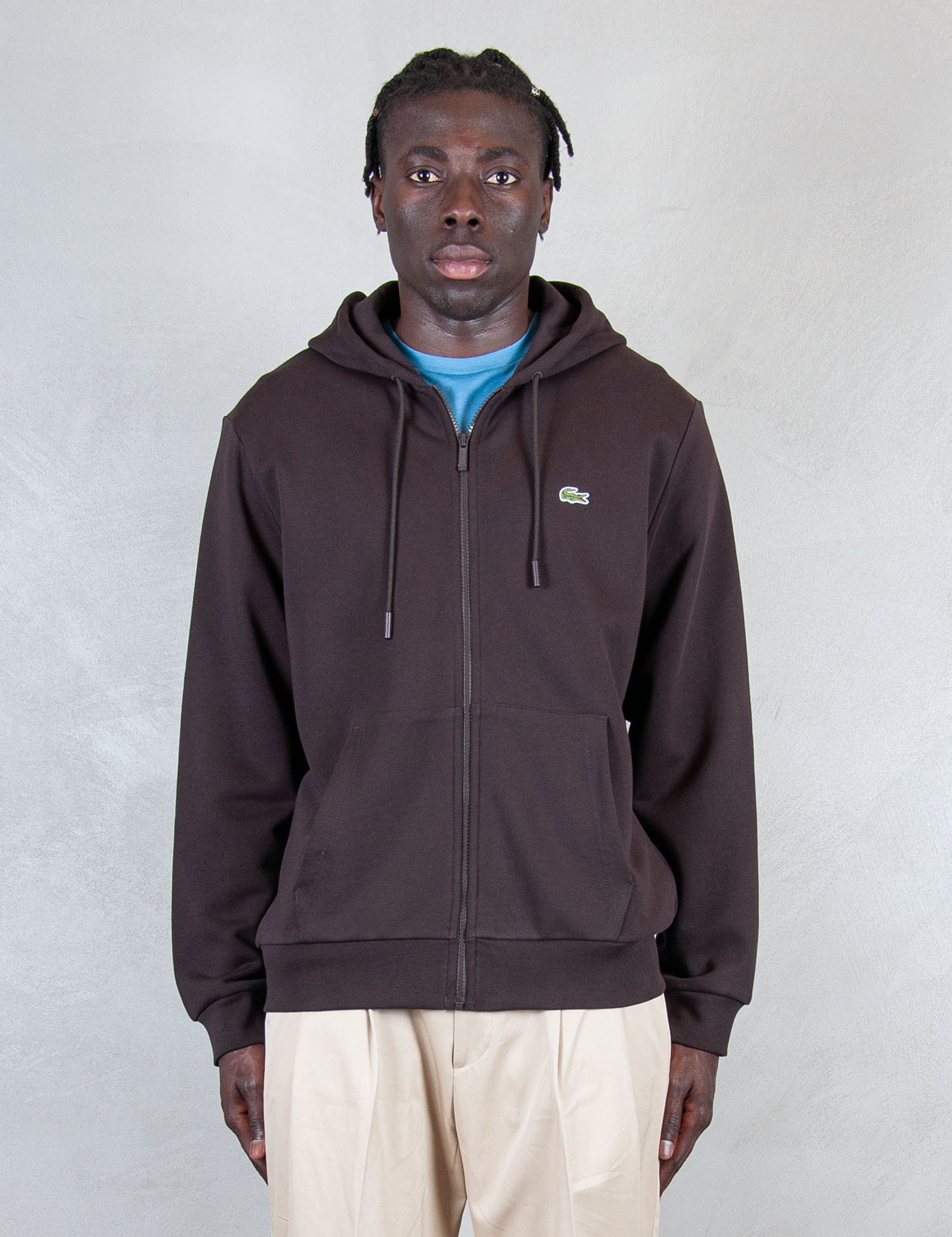>Felpa Giubbotto Zip SH9809 3LA Lacoste 