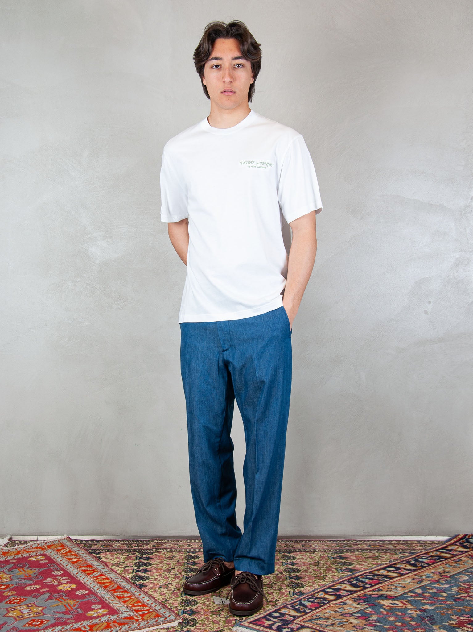 Lacoste T-shirt TH1425 001 Lacoste 
