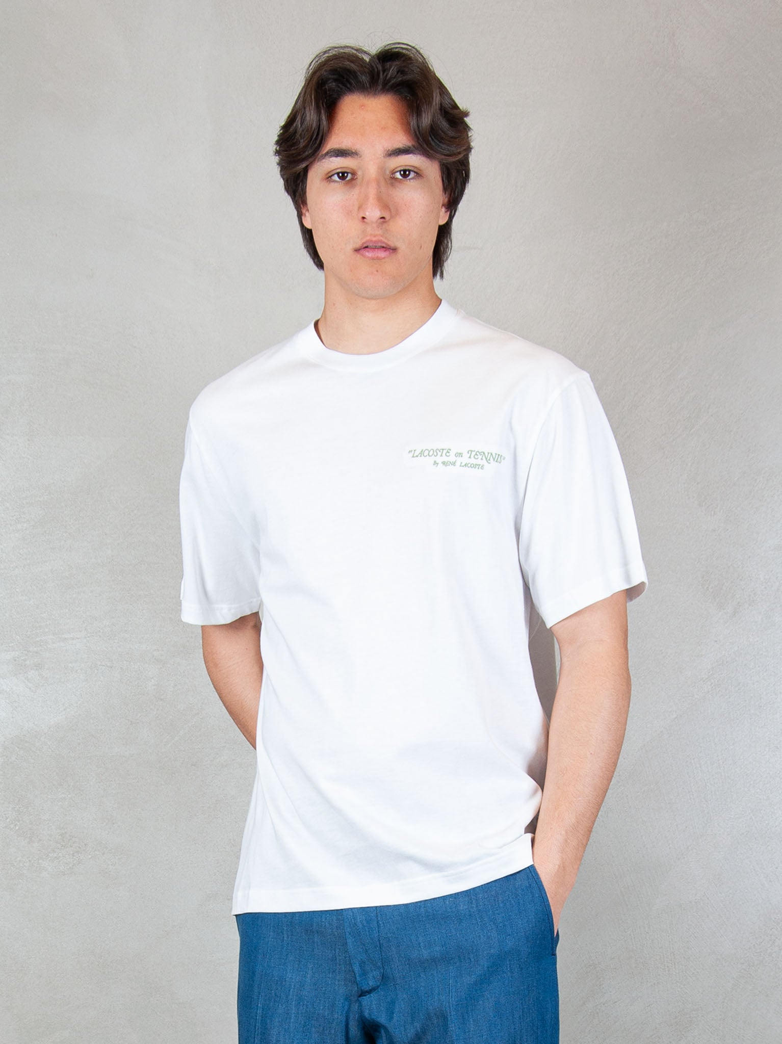 Lacoste T-shirt TH1425 001 Lacoste 