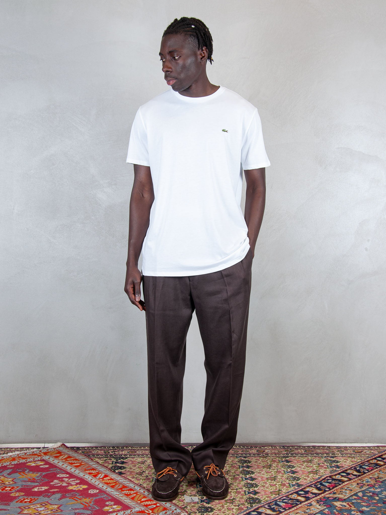 Lacoste T-shirt TH6709 001 Lacoste 